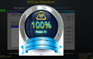 RSLinx simulator badge